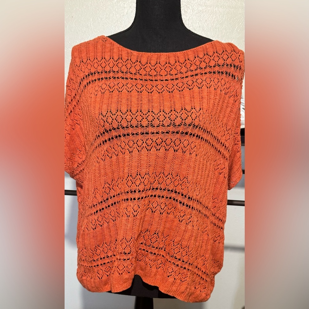 XL Denim & Supply Ralph Lauren Orange Sweater.